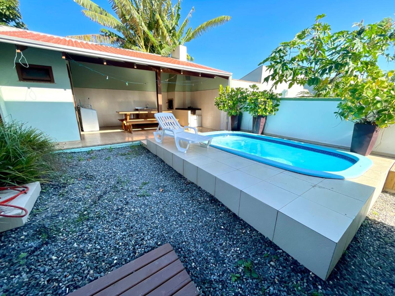 Sobrado Com Piscina Em Mariscal Bombinhas Rutilio N 350 Villa Bagian luar foto